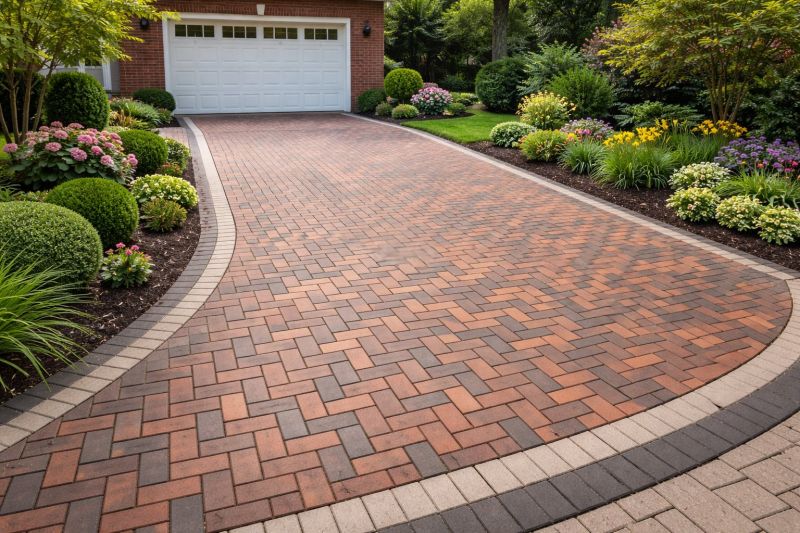 Brick Driveway Installation in Manchester, NH