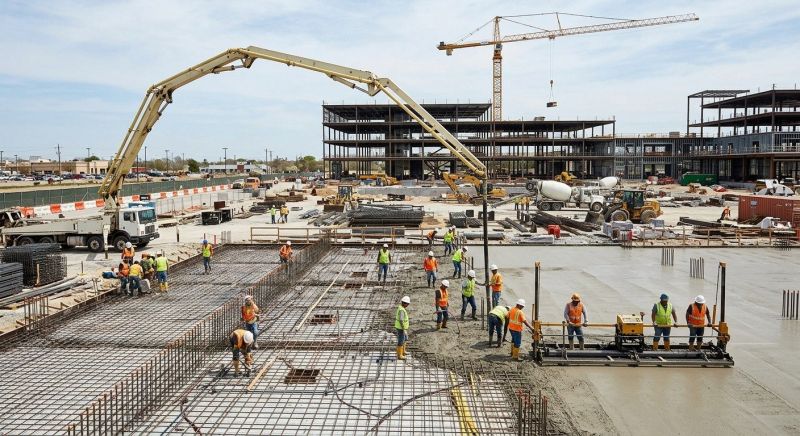 Commercial Slab Installation in Clermont, FL