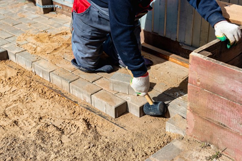 Brick Driveway Installation in Burlington, VT