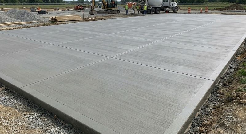 Commercial Slab Installation in Winston Salem, NC