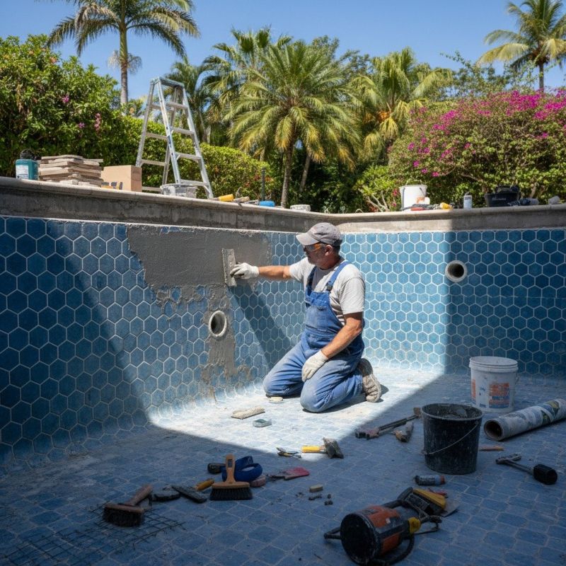 Pool Paver Repair Service