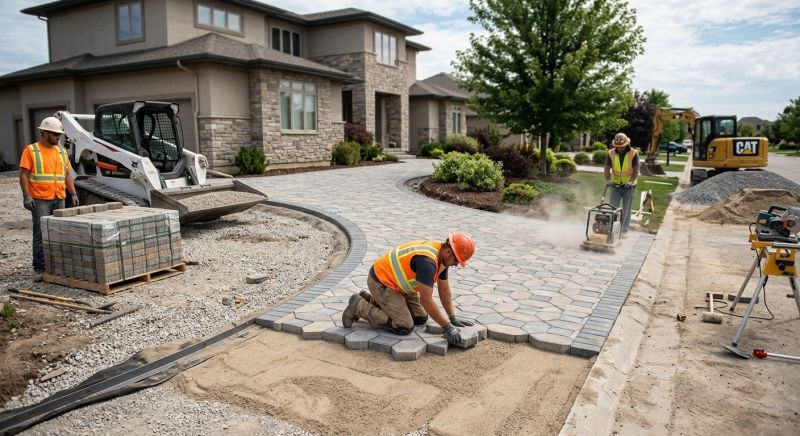 Driveway Pavers Installation in Denver, CO
