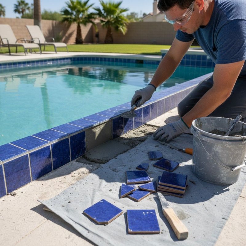 Pool Paver Repair Service