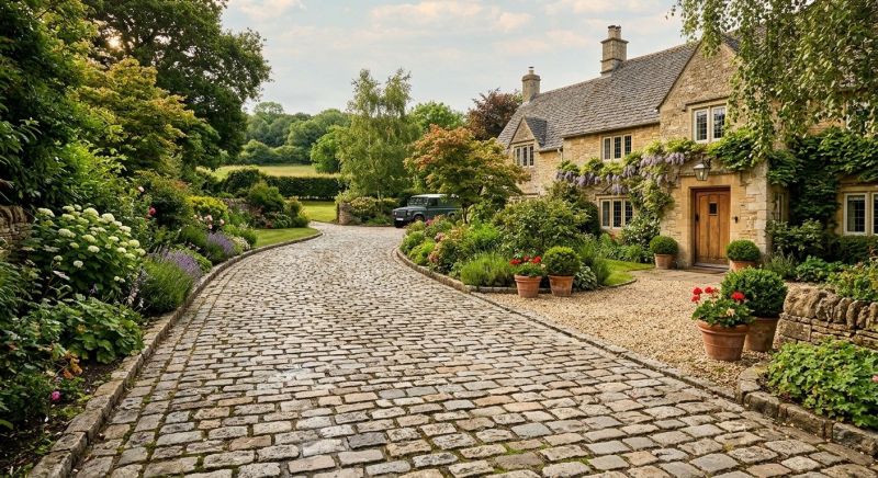 Stone Driveway Construction in Sacramento, CA