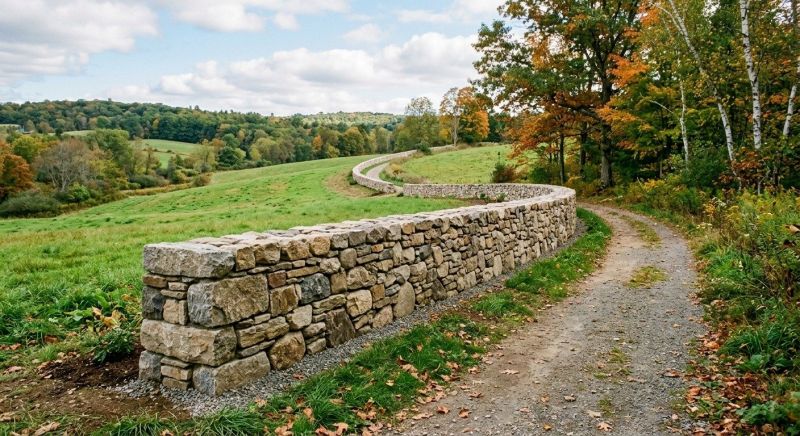 Stone Wall Replacement in Norwalk, CT